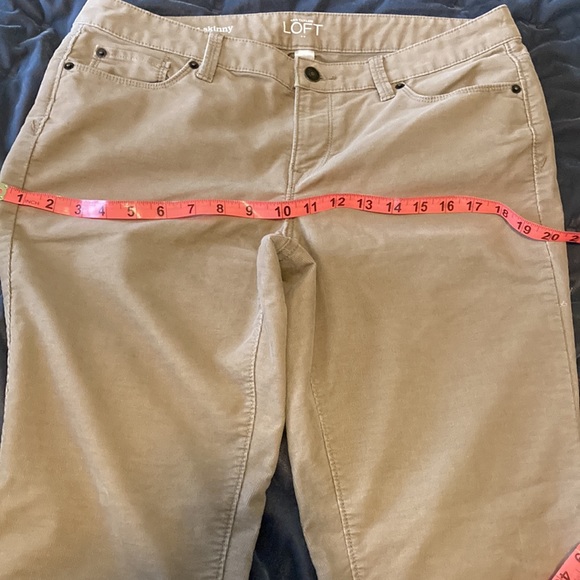 LOFT Corduroy Pants Modern Skinny Size 10 - Picture 6 of 6
